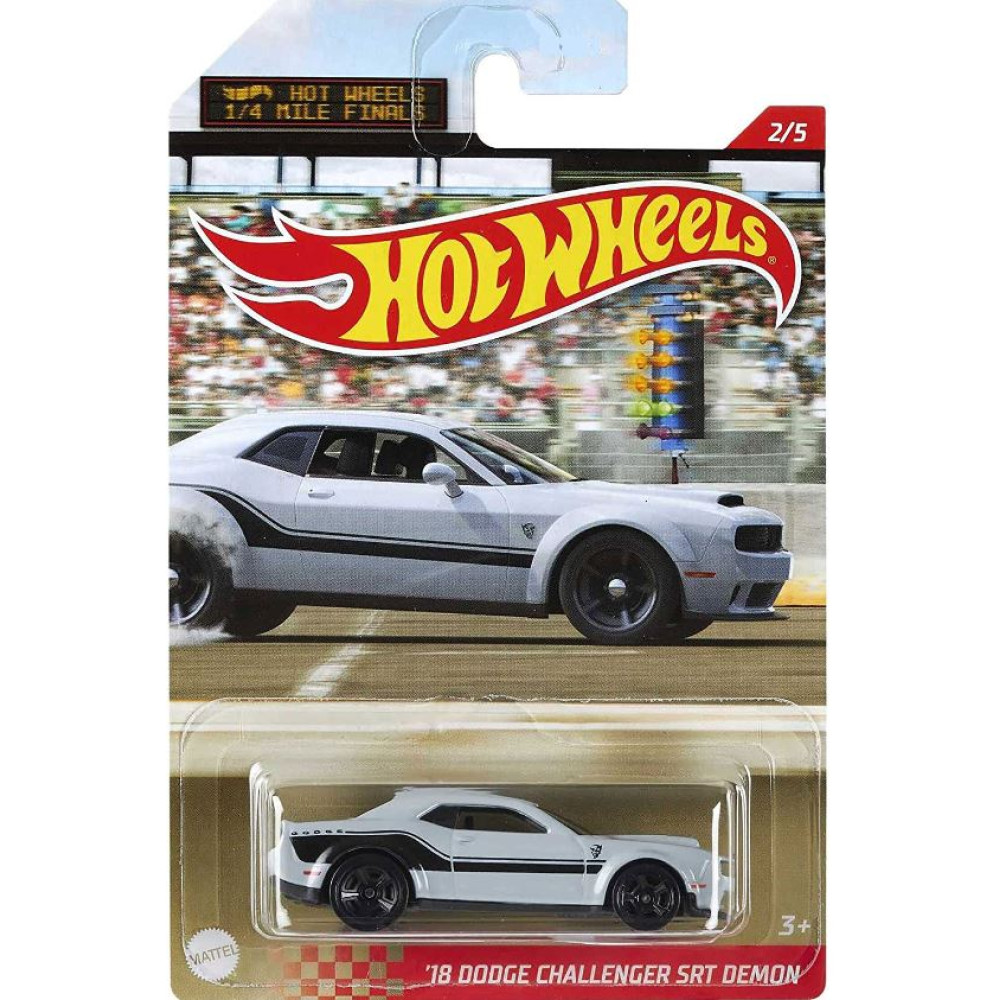 ホットウィール DODGE CHALLENGER SRT DEMON Машинка Hot Wheels '18 Dodge Challenger SRT Demon (2021